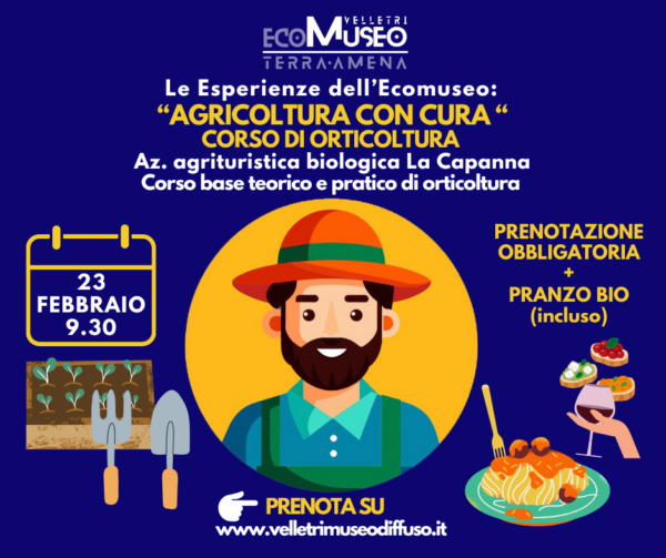 "Agricoltura con cura" - II° Appuntamento - Corso di orticoltura - Esperienza